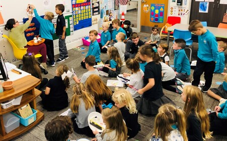 Multiage learning, STEM, and cooperation! What a great combination for learning!